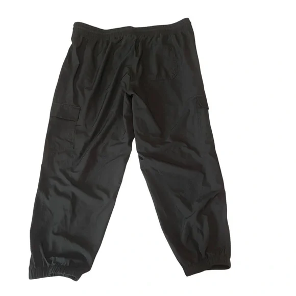 Old Navy Plus Size Stretch Tech Black Cargo Joggers Athletic Pants Size 2X - Picture 3 of 12